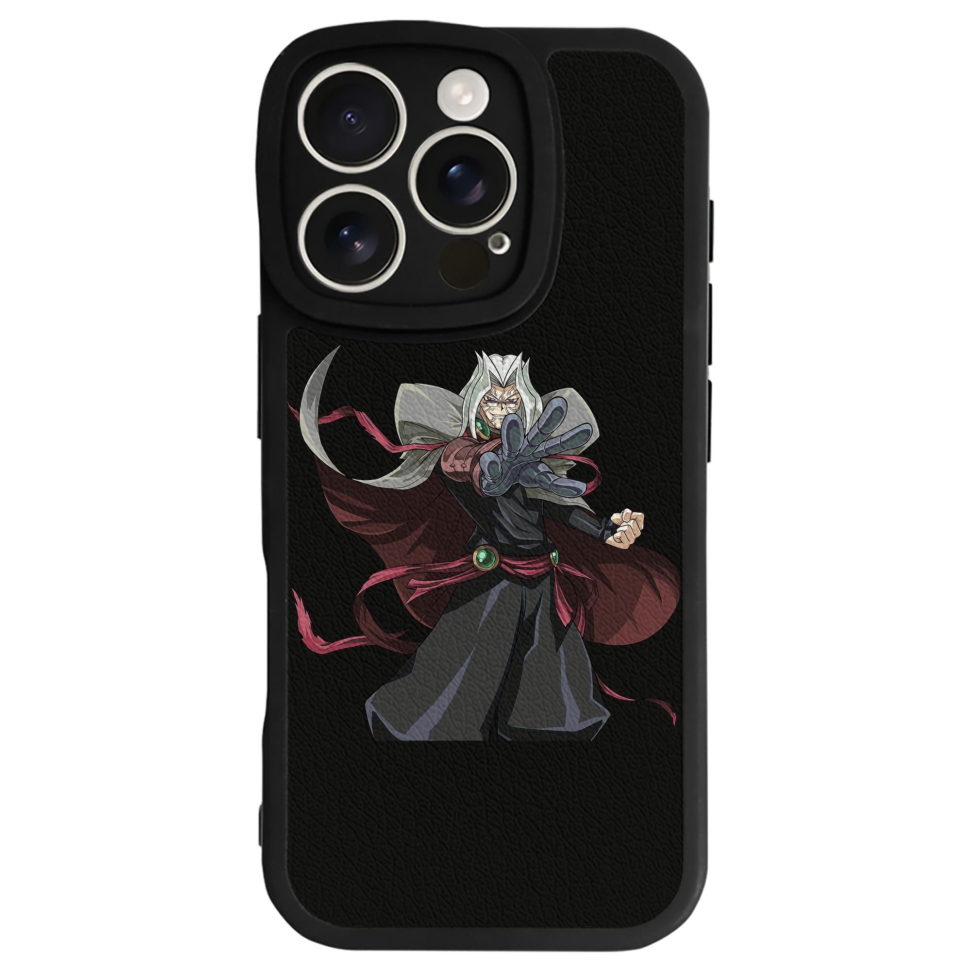 （画像用） 遊☆戯☆王 Yu-Gi-Oh! 【iPhone 16シリーズ対応】シリコンスマホケース（レザー調） 材質：シリコン